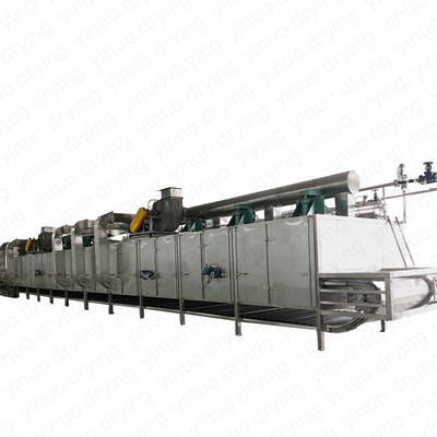 Medicine Processing DW Industrial Chemical Food Continuous Conveyor Mesh Belt Dryer Price For Organic Fertilizer Chinese Herbal Medicine