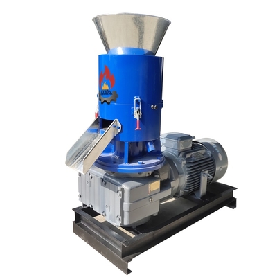 Fertilizer Pellet Making CE Approved 1 Ton 30KW Flat Die Poultry Fertilizer Organic Fertilizer Pellet Machine
