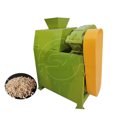 Fertilizer granule making machine 1t/h npk compound fertilizer granulating machine double roller extrusion granulator