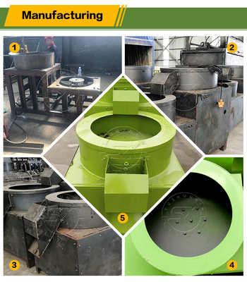Factory Organic Fertilizer Rounding Machine / Fertilizer Compound Polishing Machine