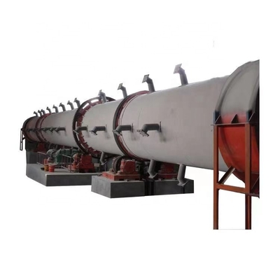Chemicals Processing Rotary Type Fertilizer Drying Equipment / Plant