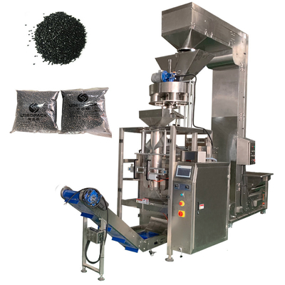 Automatic Food Cosmetic Powder Fertilizer Pouch Filling Labeling Machine Granule Sachets Packing Machine